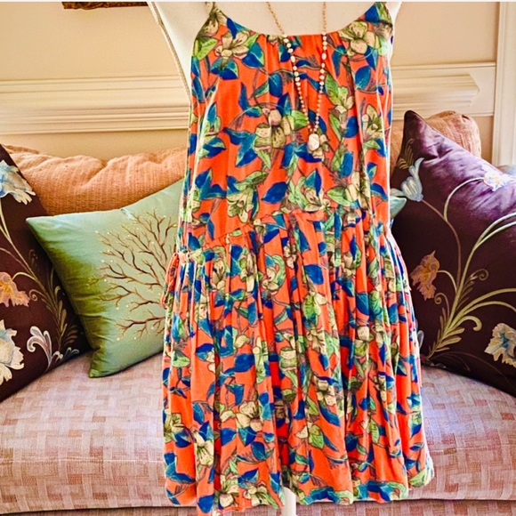 NWT Free People Dear You Floral Mini Dress - Picture 4 of 11